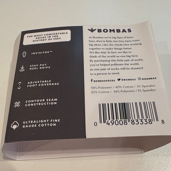 Bombas NWT 5-4ct total 20 pairs women’s no show socks Size:Med Color:Multi - Picture 4 of 4